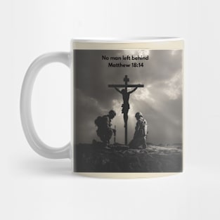 No man left behind, that no man shall perish Mug